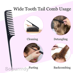 Custom Logo Hair <b>Brush</b> Comb Luxury Friendly Nourishing Daily Use Gentle Anti Static Boar Bristle <b>Wooden</b> Paddle Detangling <b>Brush</b> - Product Image 3