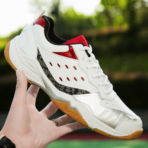 Chaussures de badminton confortables et antidérapantes pour adultes, pour entraînement en salle, été, automne, printemps, à prix réduit, chaussures décontractées - Product Image 5