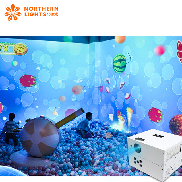 3D Immersive Room Holographic Interact Wall Projection All-In-One Interactive Augmented Reality Wall/Floor Projection Game
