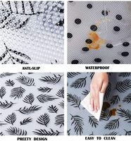 Rouleaux de tapis de protection EVA pour étagères, tapis antidérapants pour tiroirs, boîtes à outils, armoires, tapis de rangement pour réfrigérateur, nappes de table de luxe