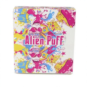 Papier à rouler Alien Puff personnalisé, format king size slim, rose, sans OGM, combustion lente, gomme arabique naturelle, 100% végétarien, papiers premium OEM - Product Image 4