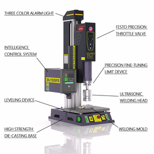 Máy hàn nhựa siêu âm tần số cao 15kHz 220V 3.2kw để sử dụng tại nhà Máy làm cửa sổ PVC cho vật liệu uPVC - Product Image 2