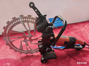 Nouvelle Scie Murale à Anneau pour Découpe de Béton, <span class=keywords><strong>Outil</strong></span> Portatif Multifonctionnel Haute Puissance pour Ouverture de Murs en Briques Rouges et Modification de Portes - Product Image 2