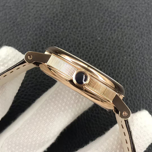 Opulent Limited Edition Automatic Mechanical Skeletonized <b>Rose</b> Gold Case White Sub Dial Precision Heritage Elite Gentlemen Watch - Product Image 4