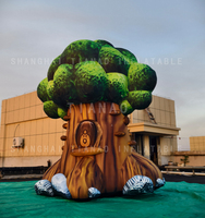 Modèle d'arbre gonflable Grand arbre gonflable Arbre de décoration gonflable pour la publicité ou l'événement
