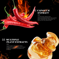 Crème amincissante et raffermissante PUJIANA à l'extrait de piment rouge, brûle-graisse, remodelante corporelle, à base d'extraits végétaux pour le contour de la peau