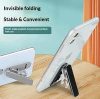 Support de téléphone portable PC ultra-fin transfrontalier, mini, créatif, multifonctionnel, pliable, portable, cadeau universel, support de tablette
