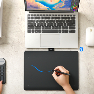 Tablette de dessin et d'écriture sans fil <span class=keywords><strong>Inspiroy</strong></span> Frego M L610 noire pour PC, téléphone, stylet numérique sans batterie, conception graphique - Product Image 1