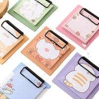 Mignon Mini Conseil Clip Sticky Notes Set Étudiant Papeterie Sticky Notes