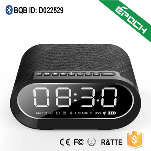 <span class=keywords><strong>Radio</strong></span>-<span class=keywords><strong>réveil</strong></span> de style moderne 10W pour haut-parleur Bluetooth haut-parleurs d'étagère <span class=keywords><strong>chargeur</strong></span> sans fil pour téléphone portable plastique pour - Product Image 6