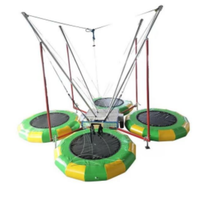 Trampoline de saut à l'élastique en plein air, durable, sûr, élastique, équipement sportif amusant pour enfants et adultes, utilisation de divertissement
