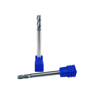Fresa de extremo CNC de carburo ZCC, fresadora de extremo R de 4 flautas con vástago largo con fresa de extremo de carburo sólido - Product Image 5