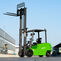 Chariot élévateur électrique complet pour entrepôt, 1 tonne, 2 tonnes, 3 tonnes, 4 tonnes, hauteur de levage 3m, 4m, 5m, 6m, chariot élévateur électrique assis à vendre