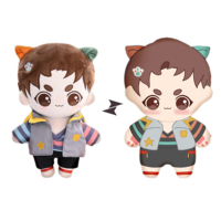 2025 personnalisé 20cm peluche poupée Commission personnage KPOP idole personnalisé bricolage créateur Chibi Anime Figure coton poupée