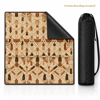 Tapis de Mahjong en Macramé Sans Règles, 31,5x31,5 Pouces, Tapis de Poker, Tapis pour Tuiles de Mahjong, Tapis de Jeu de Mahjong