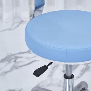 Sgabello Dentistico Regolabile e Girevole con Schienale per Assistente Dentale, Infermiere e Personale Ospedaliero - Product Image 4