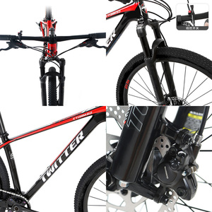 Bicicleta de Montaña de Suspensión Completa de Fibra de Carbono 29er MTB de 13 Velocidades con Horquilla de Aluminio para Hombre, Cuadro de Fibra de Carbono y Ligera - Product Image 3