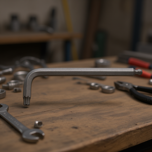 ประแจหกเหลี่ยมรูปตัว L ความยาว 280 มม. ขนาดเมตริก สำหรับงานกลไกที่ต้องการความแม่นยำ - Product Image 3