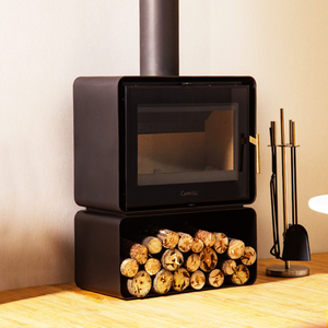 Cheminée <span class=keywords><strong>à</strong></span> <span class=keywords><strong>bois</strong></span> haut de gamme <span class=keywords><strong>à</strong></span> double plaque en acier avec panneau en <span class=keywords><strong>vermiculite</strong></span> pour villa et gîte - Product Image 6