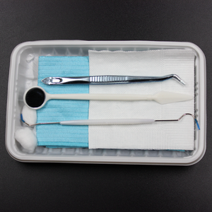 <span class=keywords><strong>Dental</strong></span> Clinic A Mano Strumenti di Esame di Consumo Usa E Getta Dentale Kit - Product Image 2