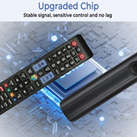Control Remoto para TV AA59-00784C AA5900784C Compatible con Samsung TV LED HDTV 5500 Serie 5