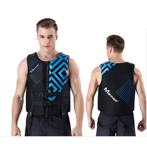Jetski noir en néoprène pour hommes, gilet de flottabilité, de pêche, de surf à Impact, veste de sauvetage <span class=keywords><strong>Kayka</strong></span> professionnelle - Product Image 1