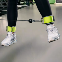 Sangle de cheville réglable pour machine à câble, accessoire de musculation pour entraînement fitness