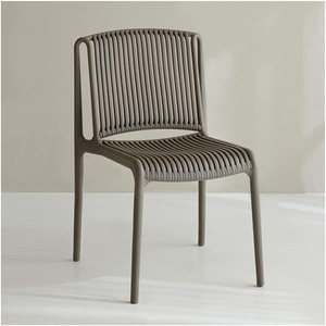 쌓을 수 있는 휴대용 사이드 체어, 가정용/야외/카페/식당용 의자, 안정적인 하중 지지력 - Product Image 3