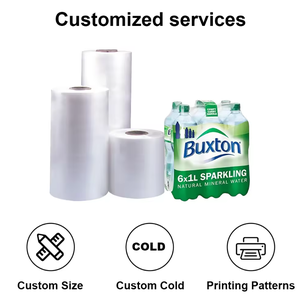 Pellicola Termoretraibile Trasparente in Polietilene <span class=keywords><strong>90</strong></span> PE, Fogli di <span class=keywords><strong>Film</strong></span> Plastico per Imballaggio - Product Image 4