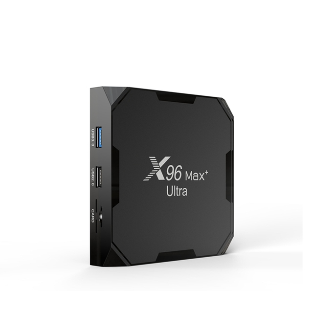 2022 New Product X96 Max Plus Ultra Amlogic S905X4 TV Box 4G 32G 64G Android 11 8K Media Player Smart Set Top Box X96 Max Plus