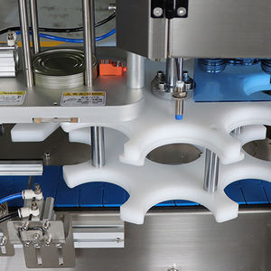 유도 생산 라인 병 <span class=keywords><strong>PET</strong></span> 플라스틱 캔 알루미늄 핫 실러 호일 씰링 기계 - Product Image 5