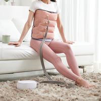 Pantalon de récupération portable rechargeable à compression d'air à 4 chambres avec écran numérique pour athlètes, masseur de jambes thérapeutique