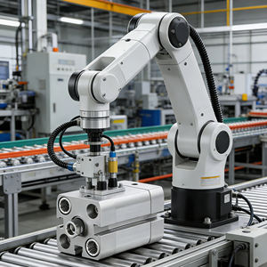 Vérin à tige, vérins pneumatiques compacts, vérins à course courte et à profil plat ADN-20-20-I-P-A - Product Image 2