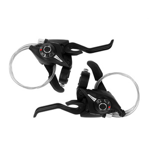 Alavanca de Câmbio e Freio BETOUGH para Bicicleta com Cabo de Câmbio, Câmbios de Bicicleta 3/7/8 Velocidades, Alavancas de Câmbio para Guidão de Bicicleta - Product Image 1