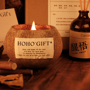 เทียนหอมทำมือสไตล์โมเดิร์น กลิ่นอโรมาเธอราพีจากถั่วเหลือง สำหรับตกแต่งบ้าน ห้องนอน สร้างบรรยากาศผ่อนคลาย ช่วยให้นอนหลับสบาย เหมาะเป็นของขวัญ - Product Image 2