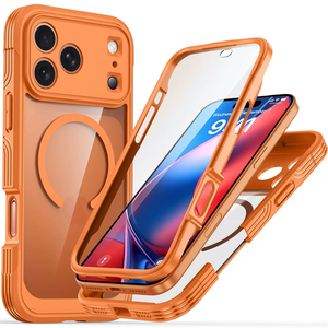 Coque de téléphone double couche 2 en 1 TPU PC pour iPhone 18 17 Pro Max, coque transparente intégrale pour iPhone 18 Pro Max - Product Image 3