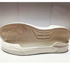 Custom Brand Rubber Flat Casual Shoe Soles OEM Sneaker Outsole High Elastic Wear Custom skateboard outsole