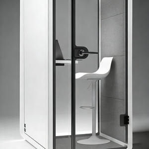 Offre spéciale Bon marché Bureau de discussion mobile résidentiel intérieur insonorisé préfabriqué Pod pour 1 personne - Product Image 6