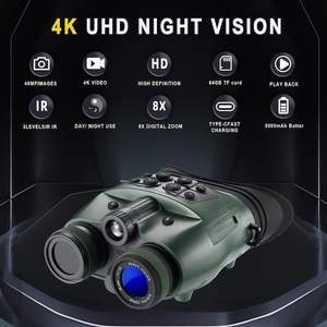 Nouvelles jumelles de vision nocturne infrarouge numériques OEM, longue portée, thermique, pour la chasse, professionnelles, grand angle, écran TFT 3 pouces - Product Image 2