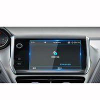 إكسسوارات سيارات جديدة رقائق شاشة للمعلومات والترفيه لفيلم Peugeot من الزجاج المقسى