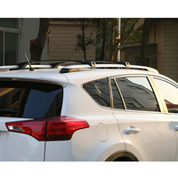 Accessoires de voiture en alliage d'aluminium, barre de toit, barres croisées, pour Toyota RAV4 2013 2014 2015 2016 2017 2018, 2 pièces