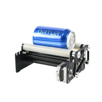 ORTUR Rouleau rotatif laser 360 'Graveur laser Module rotatif axe Y pour la gravure de boîtes d'objets cylindriques Compatible avec la série OLM