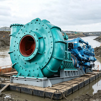 Pompe centrifuge anti-usure pour le transport de boues sur longue distance