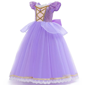Película princesa <span class=keywords><strong>Rapunzel</strong></span> para niñas disfraz de lujo película <span class=keywords><strong>enredados</strong></span> niños Cosplay carnaval fiesta cumpleaños Halloween vestido de Graduación - Product Image 3