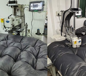 Industrial Mattress Dot Tacking <b>Lock</b> Stitch Pillow Cushion Sewing Machine with Motor & Gear High-Speed - Product Image 2