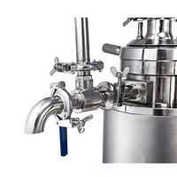 Machine à fabriquer du beurre de cacahuètes / Broyeur colloïdal pour la production de beurre de cacahuètes et de sauce chili à partir de matières premières végétales (soja, fruits, légumes)