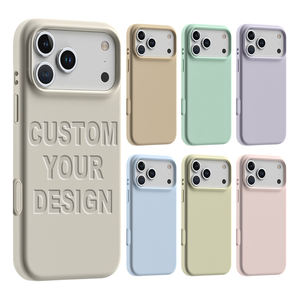 Funda de Silicona Líquida <span class=keywords><strong>Original</strong></span> de Alta Calidad para <span class=keywords><strong>iPhone</strong></span> 17 Pro Max 16 15 14, <span class=keywords><strong>Forro</strong></span> de Microfibra, Protectora para la Parte Trasera del Móvil - Product Image 2