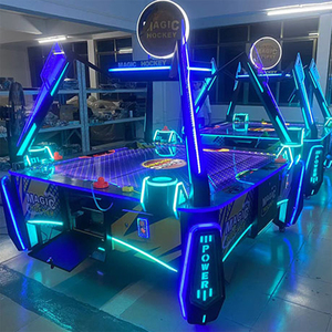 Table Magic Hockey 4 joueurs Fun Air Hockey Machine d'amusement d'intérieur pour jeu de rachat de billets Game Center - Product Image 4