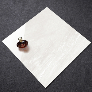 60x60 ngà trắng toàn thân đá cẩm thạch rắn gạch lát sàn sứ bóng loáng đánh bóng gạch sáng bóng cho sàn phòng khách - Product Image 5