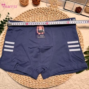 672 #2026 नए पुरुषों की कम कीमत कपास बुना हुआ अंडरवियर गर्मियों के लुभावनी बड़े बॉक्सर अंडरवियर - Product Image 5